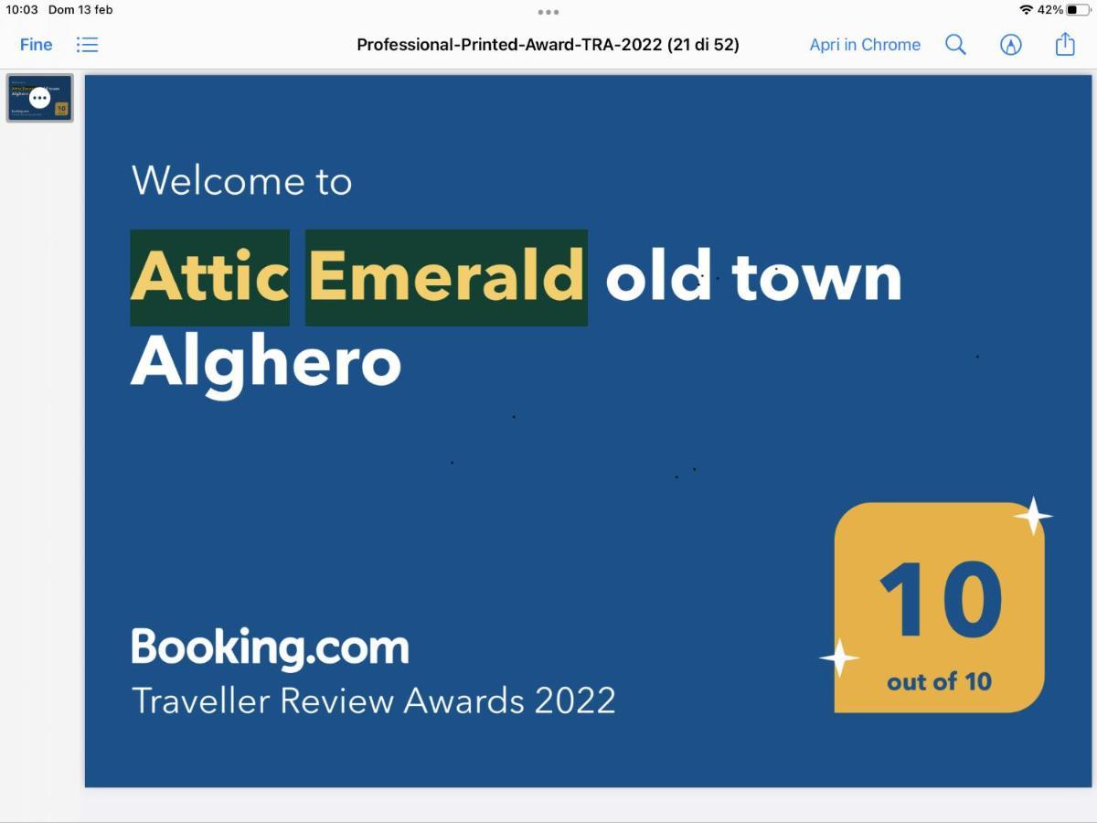 Alghero Old Town Apartment Steps To Sea And Scenic Ramparts Екстериор снимка